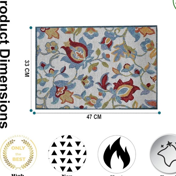 Cotton viscose Table mats 6 - Picture 4 of 4